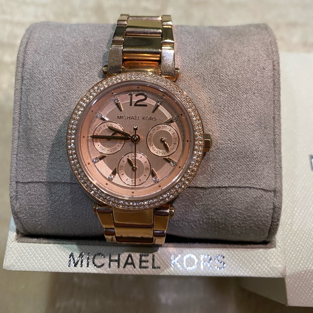 Michael Kors Rose Gold Watch